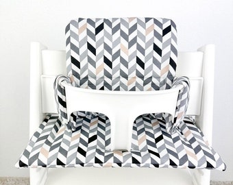 Handmade Stokke High Chair Cushion Set: Waterproof Cover, Baby Feeding Gear