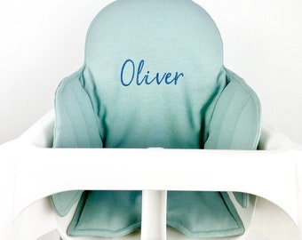 Cojín universal para silla de bebé / Almohadilla lavable para asiento de alimentación / Inserto lavable para silla