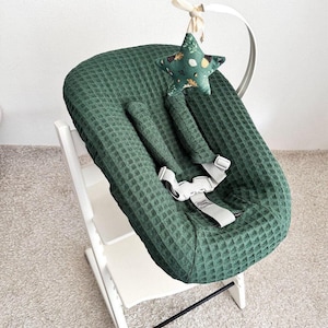 Stokke Tripp Trapp 新生児セットと互換性のあるカバー、新生児用カバー交換、ベビーラウンジャーアクセサリー
