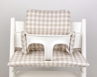Stokke Tripp Trapp Cushion | Baby High Chair Seat Pad | Stokke Accessories | Washable Feeding Chair Cushion | Baby Shower Gift