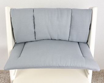 Coussin fabriqué à la main compatible avec la chaise haute classique Tripp Trapp de Stokke