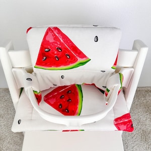 Wipeable cushion compatible with Stokke Tripp Trapp Classic high chair, Junior seat cushion for Stokke High chair