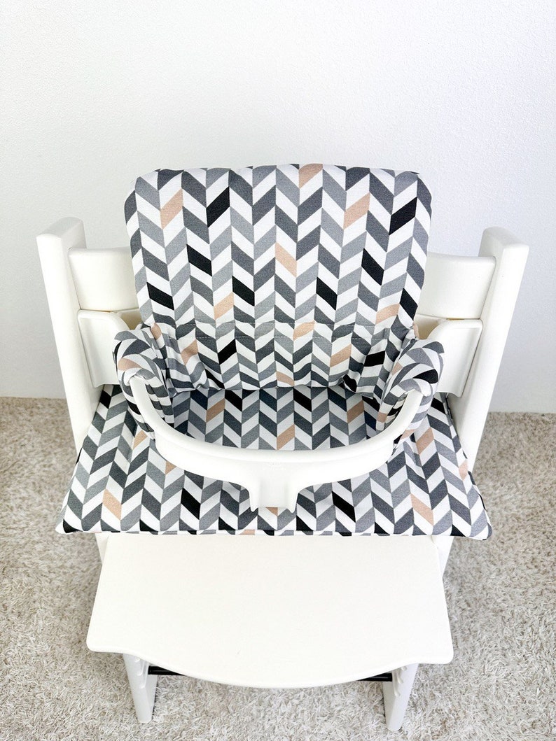 HANDMADE Accessories Bundle, Cushion & Waterproof Cover Set, High Chair Add-Ons, Baby Feeding Gear, Stokke Accessories image 3