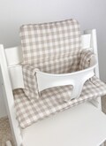 Personalizable Wipeable Cushion Compatible with Stokke Tripp Trapp High Chair, Kissen Beschichtet, Highchair Cushion, Tripp Trapp Kissen product logo