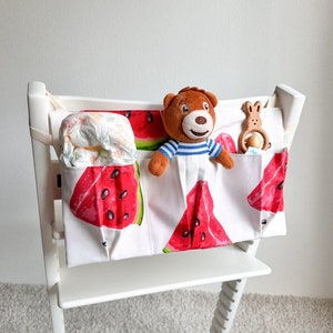 Wipeable cushion compatible with Stokke Tripp Trapp Classic high chair, Junior seat cushion for Stokke High chair