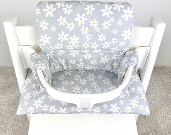 Cotton Cushion Compatible with Stokke Tripp Trapp Classic High Chair, Floral baby accessories