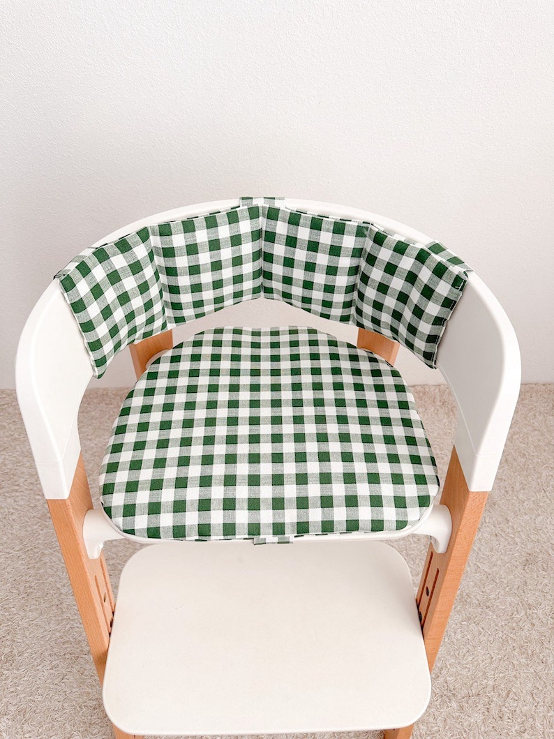 HANDMADE cushions compatible with Stokke steps high chair, Baby feeding accessories image 9