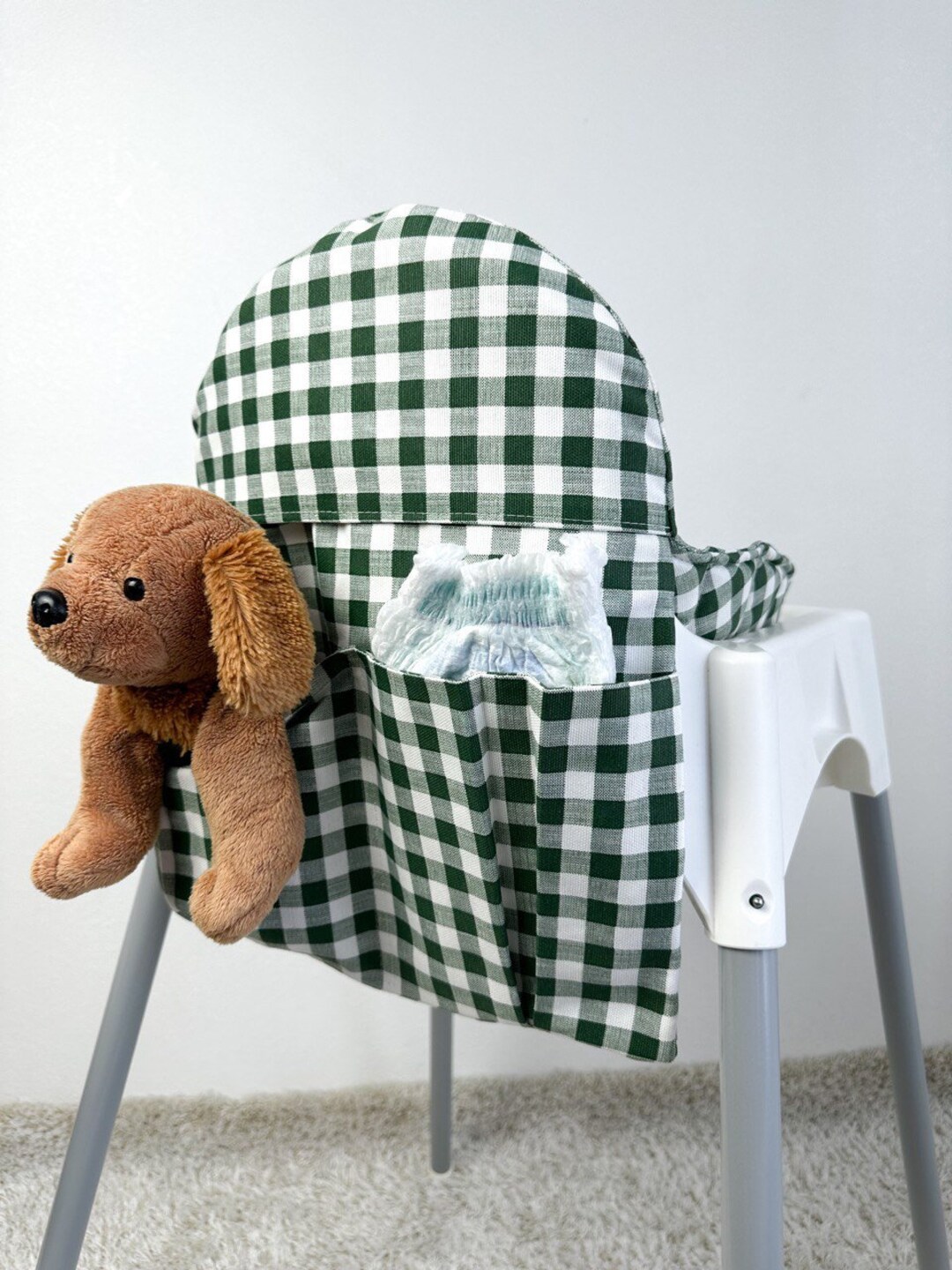 Ikea High Chair Cushion, Waterproof IKEA ANTILOP Cushion, Ikea Antilop Storage Pocket, Ikea ...