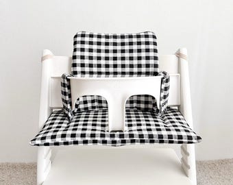 Baby High Chair Cushion for Stokke Tripp Trapp | Washable Seat Pad | Feeding Chair Insert | Baby Gift