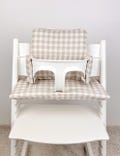 Personalized High Chair Cushion | Wipeable Baby Seat Pad Cover | Custom Chair Insert product logo
