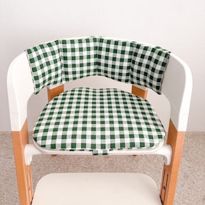 HANDMADE cushions compatible with Stokke steps high chair, Baby feeding accessories image 2