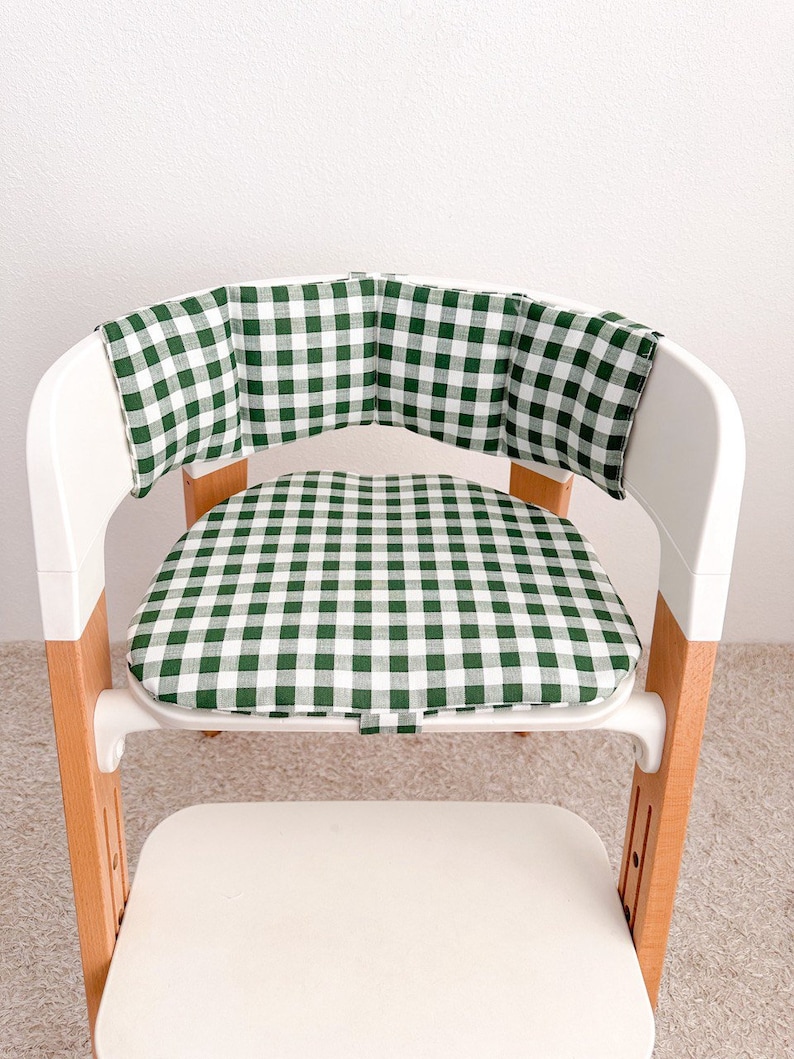 HANDMADE cushions compatible with Stokke steps high chair, Baby feeding accessories image 2