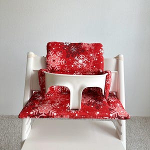 Christmas Gifts | Wipeable Cushion Compatible with Stokke Tripp Trapp High Chair, Kissen Beschichtet, Highchair Cushion, Tripp Trapp Kissen