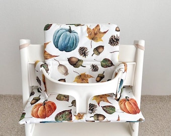 Wipeable Tripp Trapp Cushion: Stokke High Chair Seat Pad, Customizable