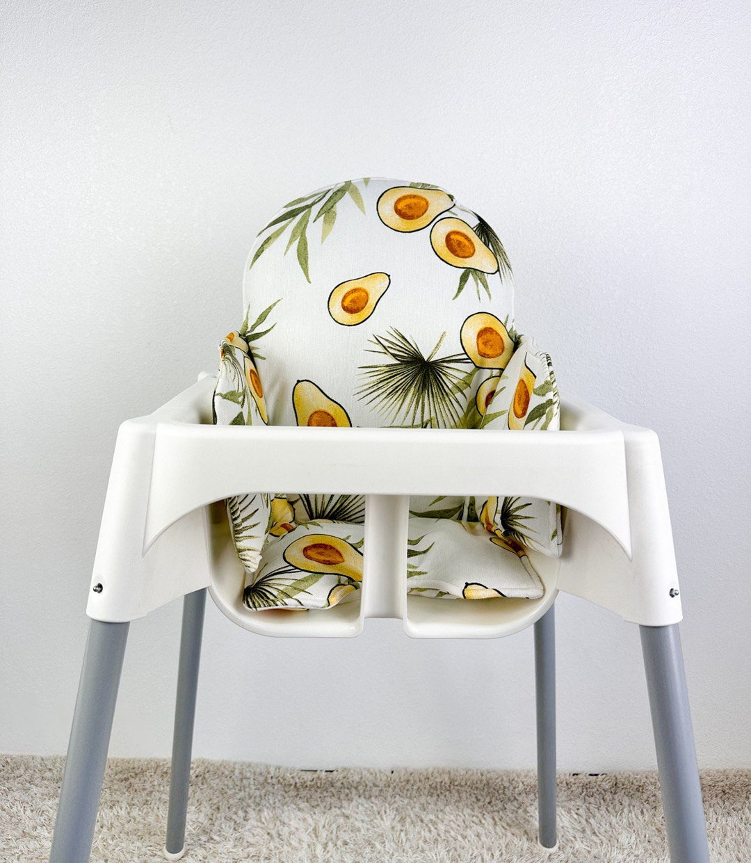 IKEA ANTILOP Waterproof Cushion for Highchair Cotton Insert Etsy