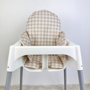 IKEA high chair accessories, IKEA ANTILOP Cushion, Ikea Antilop Storage Pocket, Washable Liner for Ikea Feeding Highchair, Wooden Footrest