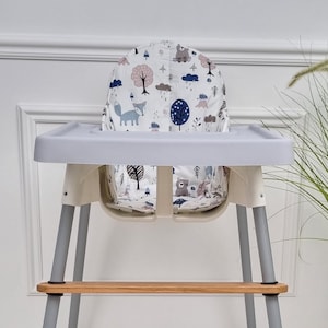 IKEA ANTILOP cushion Ikea antilop highchair Cotton insert, washable cushion for Ikea Antilop feeding high chair