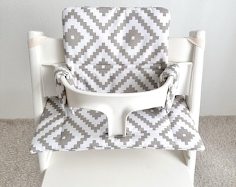 Waterproof Stokke Tripp Trapp Cushion Set: Neutral High Chair Pad