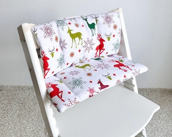 Christmas Gifts for Kids | Wipeable Cushion Compatible with Stokke Tripp Trapp High, Kissen Beschichtet, Tripp Trapp Kissen