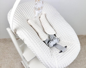 Infant Seat Cover | Baby High Chair Cushion | Waffle Replacement Pad