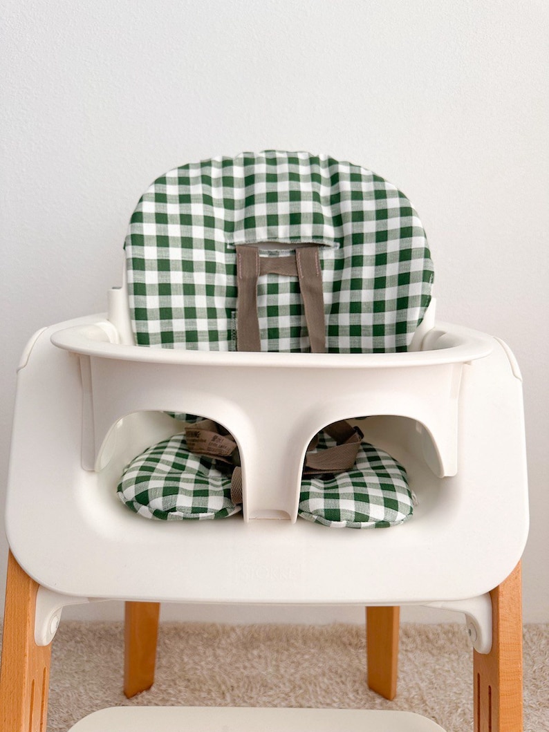 HANDMADE cushions compatible with Stokke steps high chair, Baby feeding accessories image 6