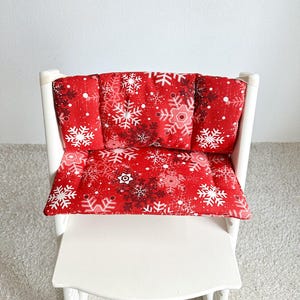 Christmas Gifts for Kids | Wipeable Cushion Compatible with Stokke Tripp Trapp High, Kissen Beschichtet, Tripp Trapp Kissen