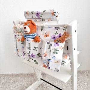 Personalizable Wipeable Cushion compatible with Stokke Tripp Trapp classic high chair, Highchair cushion, Junior seat cushion for Stokke