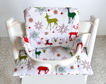 Christmas Gifts for Kids | Wipeable Cushion Compatible with Stokke Tripp Trapp High, Kissen Beschichtet, Tripp Trapp Kissen