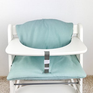 KINDERKRAFT Enock highchair cushions , HAUCK ALPHA+ cushions , Waterproof cushions for Hauck Alpha and Beta , replacement for Hauck  Alpha