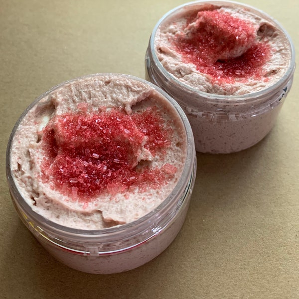 HORN OF TRUTH Hot Chocolate Sugar Scrub, Peeling Seife, Schlagseife, Bad und Körper