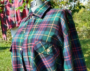 ochre bright check coat