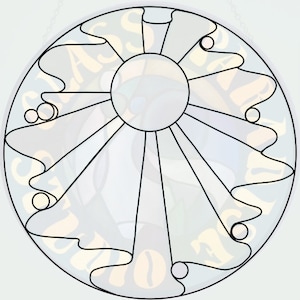 Here comes the Sun Pattern PDF Digital file