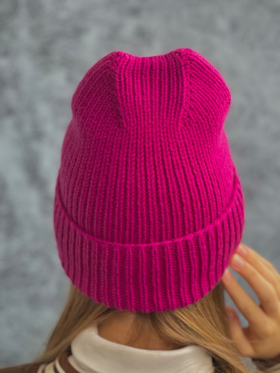 ☆WKNDRS☆ RHD BEANIE PINK WS2404BN03PK NOVUS Beanie | Pink – EA$Y