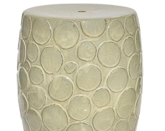 Green Garden Stool Etsy