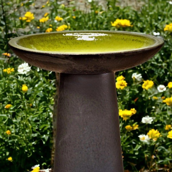 Bird Bath Fountain Etsy