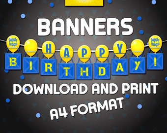 printable banners drop box battle download party favor bag fort game birthday invitation party decor party supplies video game digital - fortnite drop box printable