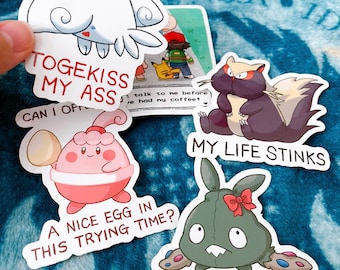 Aggressive Pokémon Stickers 3.0 [SET]