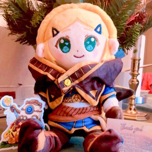 Poupée en peluche inspirée de Zelda