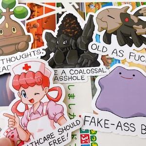 Aggressive Mocket Ponster Stickers 4.0 [SET]