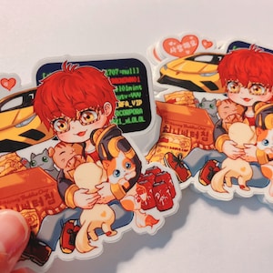 707 Mystic Messenger Inspired Sticker