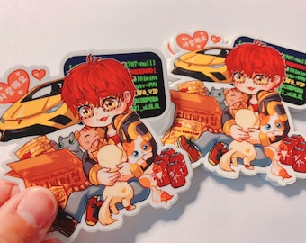 707 Mystic Messenger Inspired Sticker