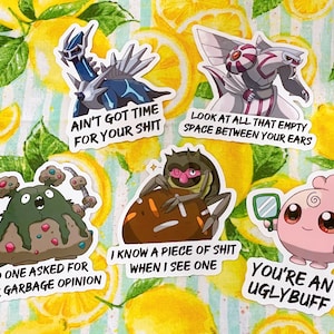 Aggressive Mocket Ponster Stickers 6.0 [SET]