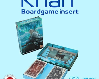 Insert Compatible With Knarr - boardgame insert, organizer