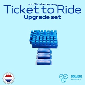 Inserto Ticket to Ride + soportes para tarjetas