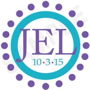 Bat Mitzvah logo circle dot