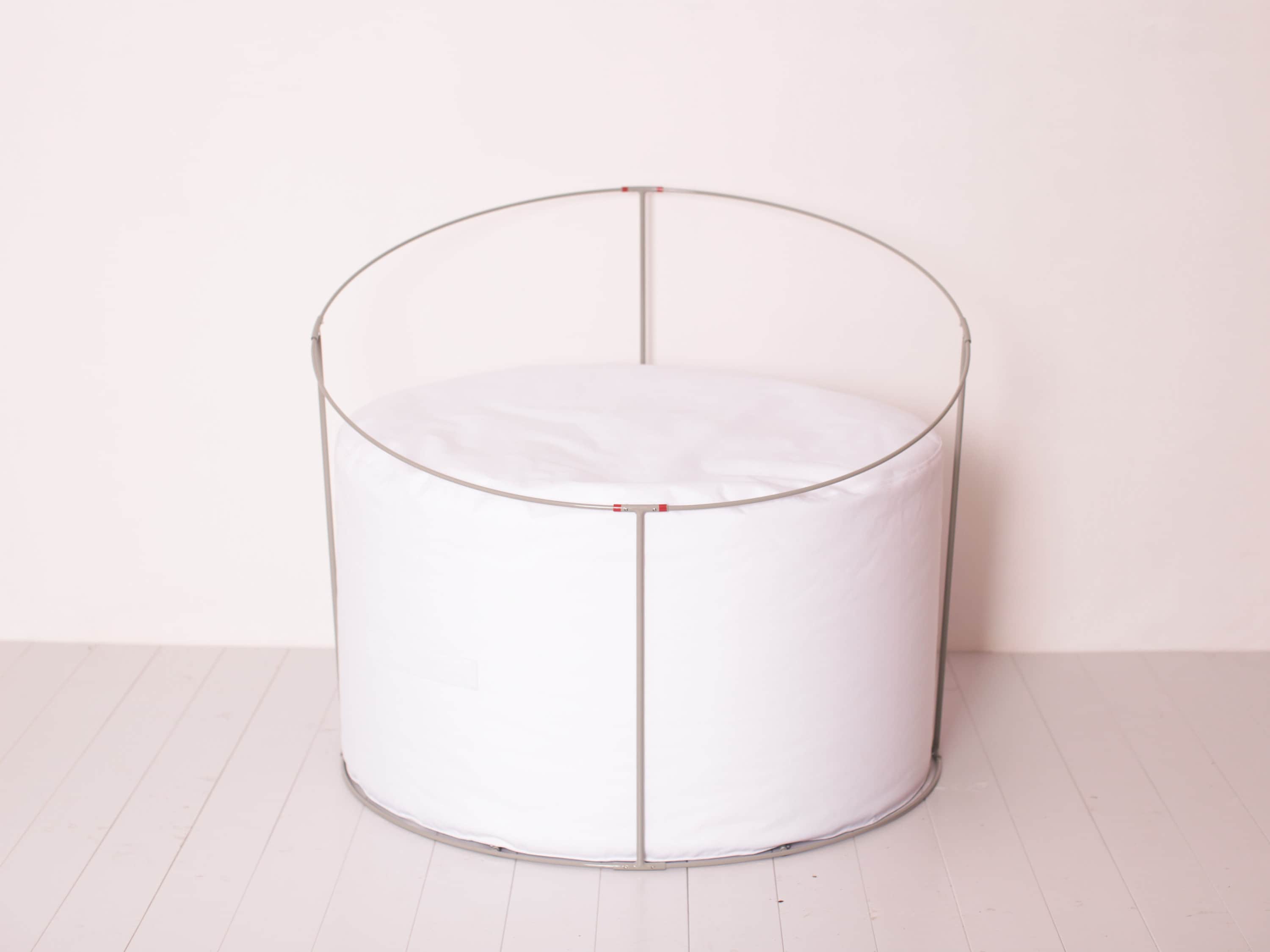 Newborn photo Set - round stand + posing BeanBag