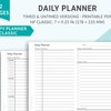 Happy Planner Printable Inserts, Classic Happy Planner, Lined Paper ...