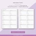 Big Happy Planner Printable Inserts, Big HP Inserts, Happy Planner Inserts, Subscription Tracker ...