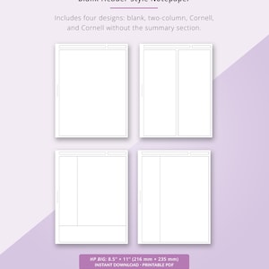 Big Happy Planner Template, Printable Happy Planner Insert, Header ...