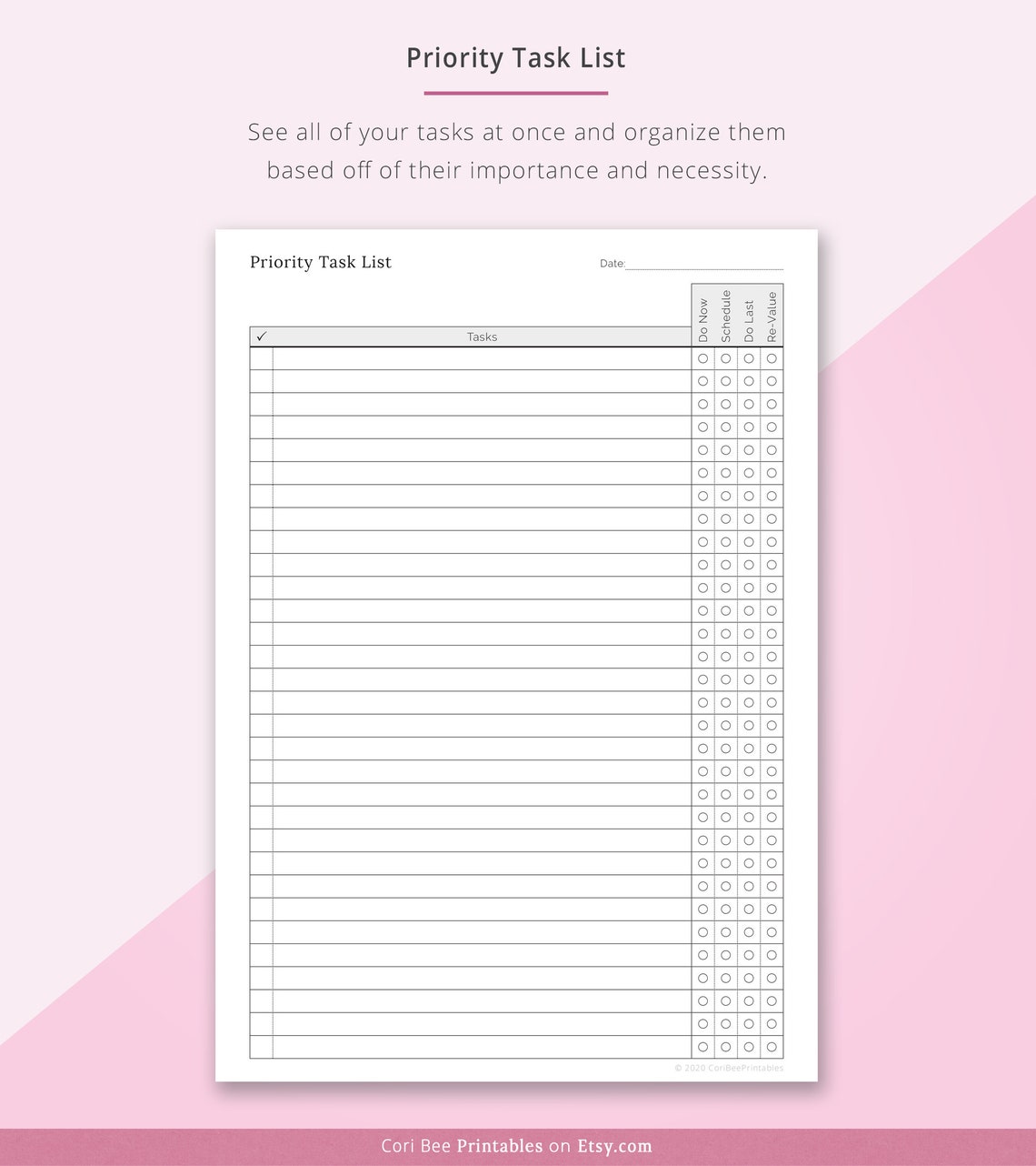 Eisenhower Priority Matrix, Eisenhower Productivity Matrix, Priority to ...